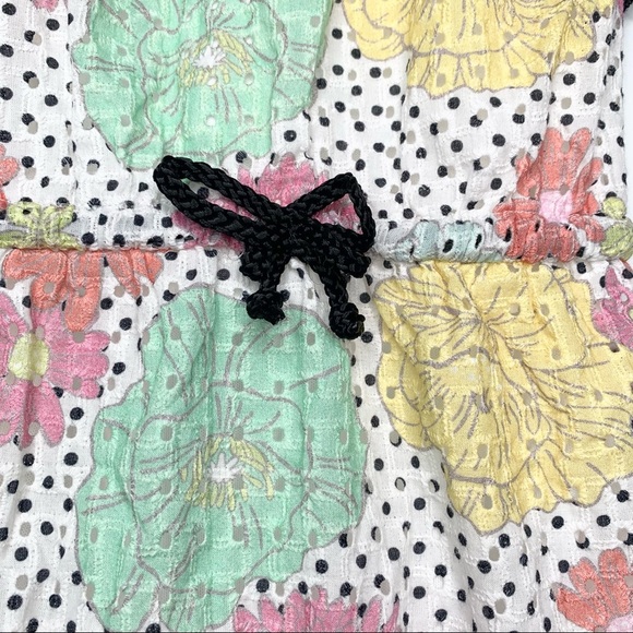 Andy & Evan floral pastel eyelet tunic size 3t - Picture 2 of 7